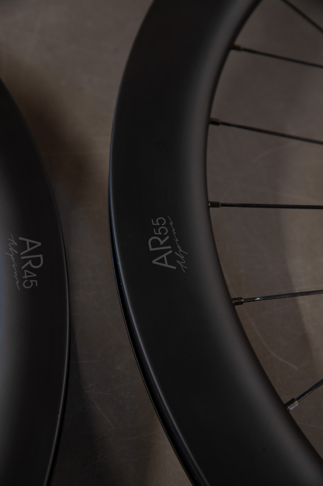 ÆRA AR|55 Alpine Carbon Wheelset with 28 Hole Orange Hope RS4