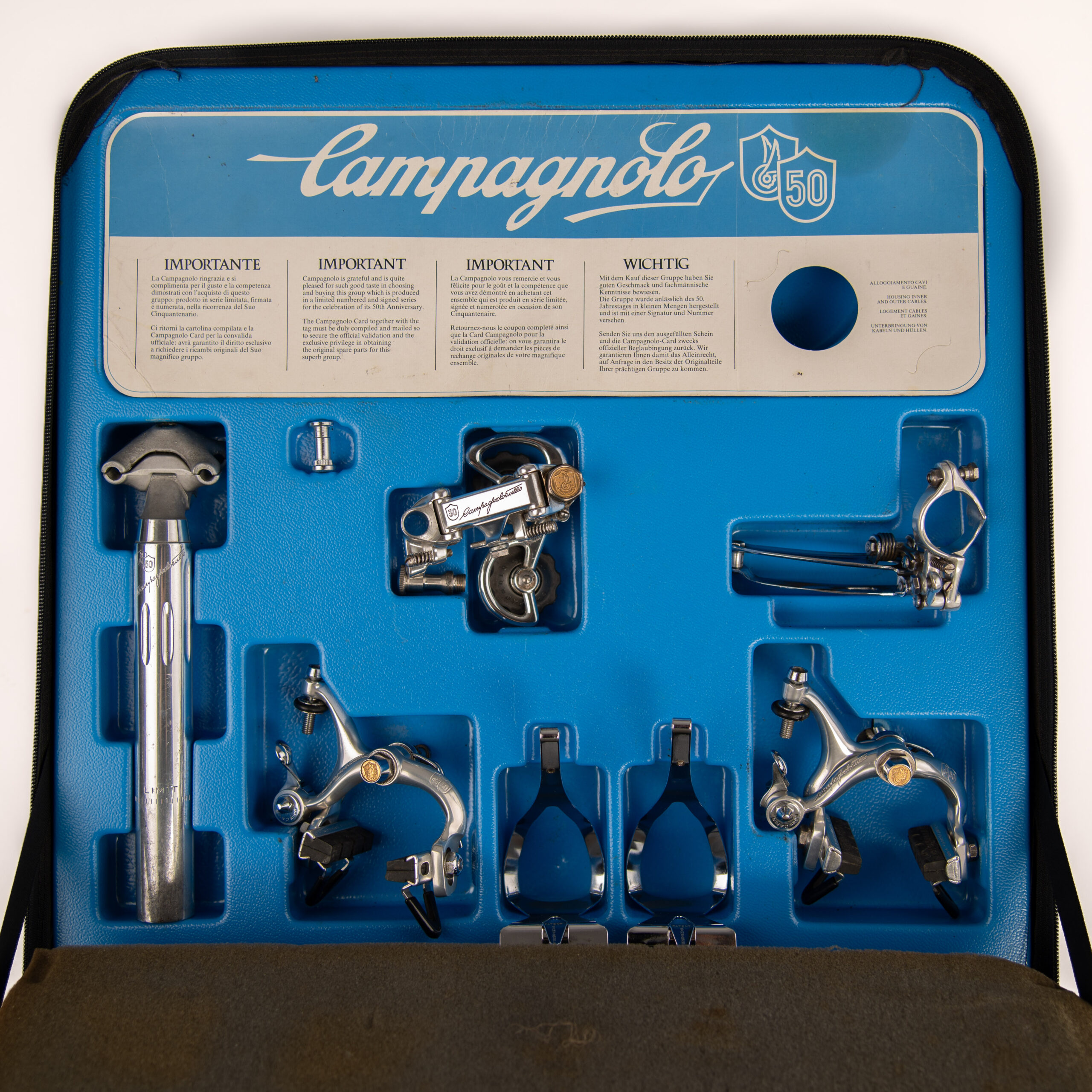 Campagnolo 50th Anniversary Groupset 0640 - J.Laverack Bicycles