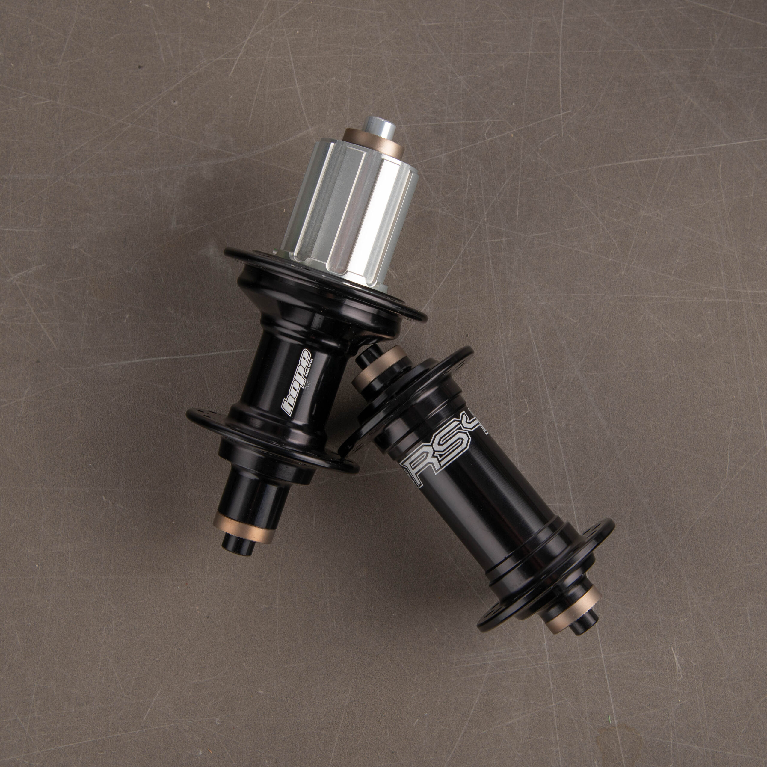 Hope Gloss Black RS4 Rim Brake QR Hubs - J.Laverack Bicycles